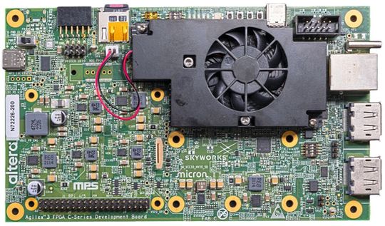 Bild 2: Die Entwicklungsboards der Agilex-3-C-Serie eignen sich für kostenoptimierte Roboteranwendungen. (Bild:  DigiKey)