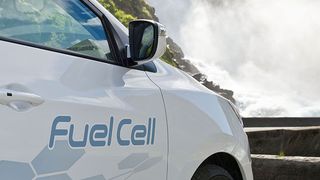 Hyundai zeigte mit einer Reise im ix35 von Bergen nach Bozen, dass die Brennstoffzellentechnik tauglich ist für große Strecken. (Hyundai)