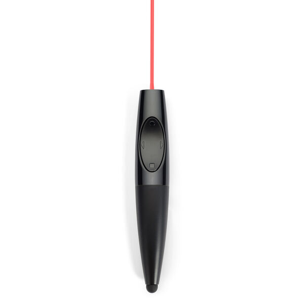Der kabellose Laserpointer Presentair von Kensington hat eine Reichweite von zehn Metern, kann über Micro-USB aufgeladen werden und ist mit einem Touchtip für Notizen ausgestattet (UVP: 69,99 Euro). (Archiv: Vogel Business Media)