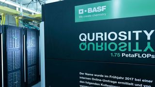 Der Supercomputer „Quriosity“ der BASF hat seinen Betrieb in Ludwigshafen aufgenommen. (BASF)