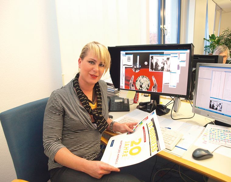 Carin Böhm, Mediengestalterin: 