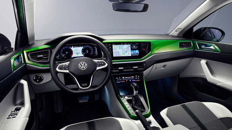 Innen setzt VW auf ein digitales Cockpit. (Volkswagen)