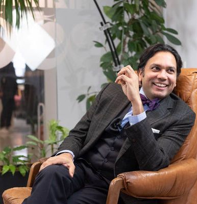 Blockchain-Experte Al Lakhani (Bild: idee)