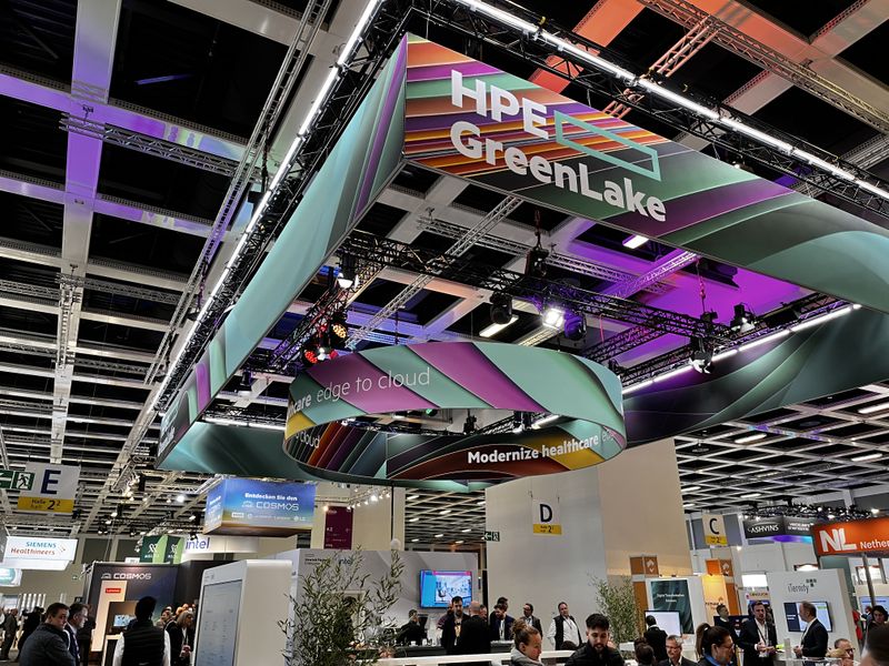 Messerundgang: Hewlett-Packard Enterprise. (su)