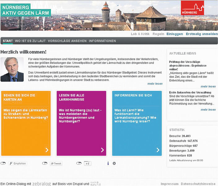 Die ePartizipationsplattform der Stadt Nürnberg (Grafik: Stadt Nürnberg)