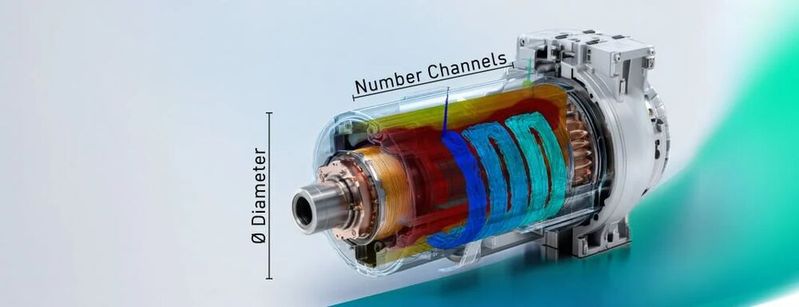 How parameterization with Ansys works in practice is demonstrated here, among other things, using the example of a simulated cooling channel.(Image: Adobe Stock/CADFEM Germany GmbH)
