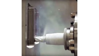 Mit der kryogenen Technik läuft der Werkstattbetrieb in der spanenden Fertigung effektiver und umweltfreundlicher. (Hommel Gruppe)