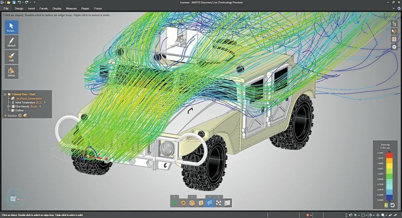 Die Software von Ansys hat bereits einen wichtigen Beitrag bei der Entwicklung von Kraftfahrzeugen, Flugzeugen, Zügen, Unterhaltungselektronik, Industriemaschinen und Gesundheitslösungen geleistet. (Ansys)