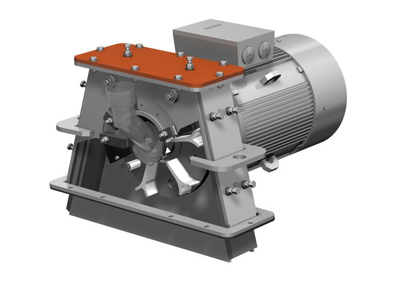 Energieeinsparungen von bis zu 25% durch Rutten Long Life Strahlturbinen sind nur ein Grund, der für ein RetroFit bei Strahlanlagen spricht. Ein weiterer sind deutlich reduzierte Ersatzteilkosten. (Bild: Rösler)