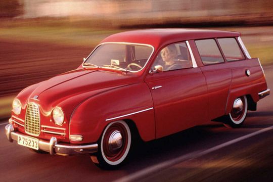 ... Saab 95 (hier Baujahr 1960)... (Archiv: Vogel Business Media)
