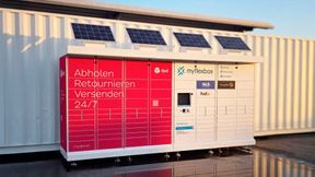 Der Myflexbox-Standort in der Bayreuther Straße befindet sich ganz in der Nähe der deutschen DPD-Unternehmenszentrale in Aschaffenburg. (Bild: Myflexbox)