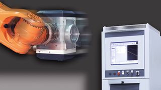 Die Steuerung sorgt bei der Remote-
Bearbeitung für ein optimiertes Zusammenspiel von Roboter, Scanner und Laser.  (Bild: Blackbird)