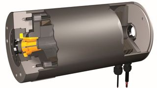 Als kompakte Bremseinheit kann die Roba-linearstop einfach, schnell und ohne aufwändige Einstellarbeiten auch in bereits bestehende Maschinen- und Anlagenkonstruktionen integriert werden. Sie wirkt auf eine separate Bremsstange und klemmt diese positionsgenau und spielfrei. (Chr. Mayr Antriebstechnik)