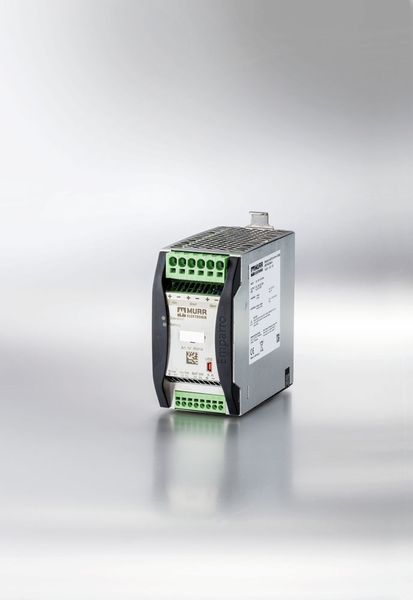 Das Netzgerät Emparro67 Hybrid verlagert die Stromversorgung aus dem Schaltschrank ins Feld und soll sich durch geringe Leitungsverluste als sehr wirtschaftliche Lösung erweisen.  (Murrelektronik)
