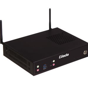 Das Barebone-System kann mit aktuellen Core-Prozessoren, bis zu 32 GB DDR4-2133 und Massenspeichern im 2,5-Zoll-, mSATA- und M.2-Formfaktor bestückt werden.