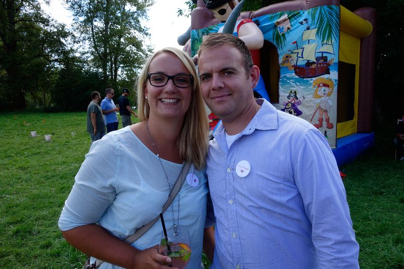 Ann Katrin Franke, Littlebit, mit ihrem Mann Dominik. (Bild: IT-BUSINESS)