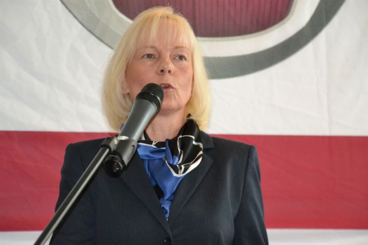 ZDK-Geschäftsführerin Antje Woltermann, die zugleich Geschäftsführerin des Alfa-Romeo-Händlerverbands ist, sprach von einem unsäglichen Verhalten seitens Fiat. (Foto: Mauritz)