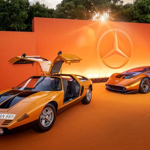 Auch wenn der One-Eleven einige gestalterische Elemente des historischen C 111 zitiert, versprüht der One-Eleven keine Retro-Romantik.(Bild:  Mercedes-Benz)