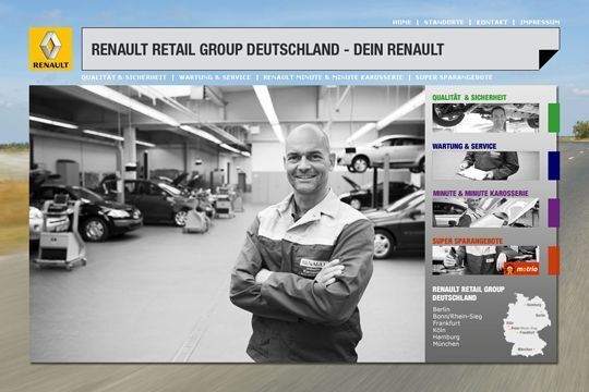 Für Kunden mit Fahrzeugen älter als fünf Jahre verlinkt die Niederlassung auf das Serviceangebot von Motrio. (Archiv: Vogel Business Media)