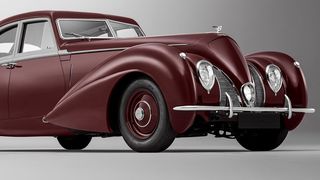Sieht alt aus, ist aber neu: Der Bentley Corniche entstand im Jahr 1939, der abgebildete Nachbau ist 2019 fertig geworden. (Bentley)