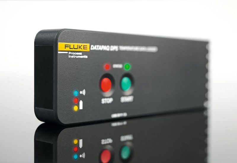 Die Temperaturdatenlogger helfen auch bei der Anlageneinrichtung (Fluke Process Instruments)