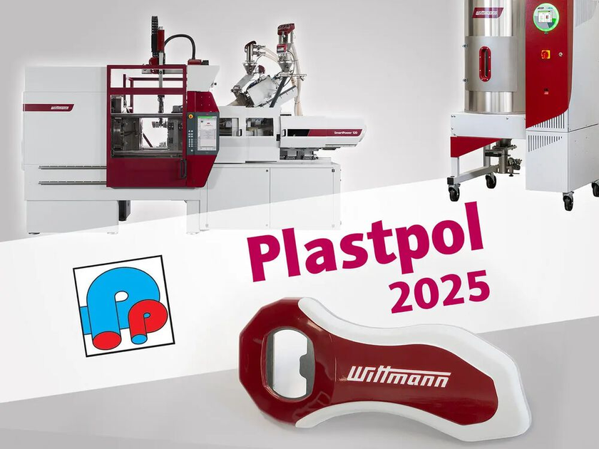 Latest Injection Moulding Technology by Wittmann Battenfeld at Plastpol