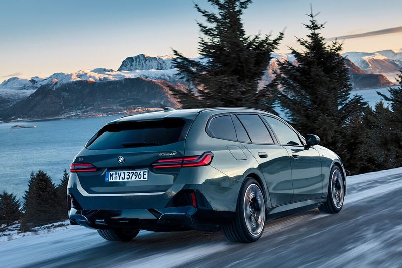 Aerodynamische Optimierungen haben beim Außendesign des neuen 5er eine wichtige Rolle gespielt. (Bild: BMW)