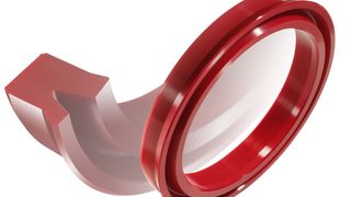 Die Dichtungslösung aus Kühlschmiermittel-verträglichem Werkstoff H-Ecopur wurde mit derSeal-Jet-Technik von SKF gefertigt. (Bild: Beismann)