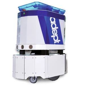 Technology Preview: fahrerloses Transportsystem Adept Courier.