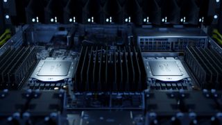 Mit seinen Epyc-Prozessoren ist AMD im Server-Umfeld sehr erfolgreich und konnte Dauerrivalen Intel Marktanteile abnehmen. Erstaunlich für ein Unternehmen, dass 2015 weit abgehängt war. (AMD)