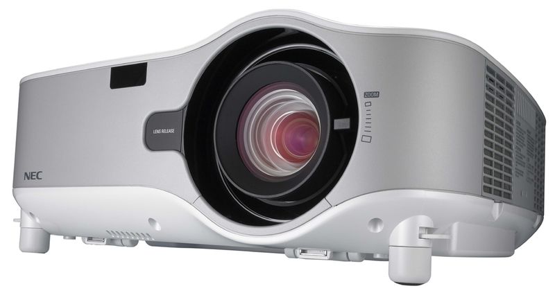 Ein WLAN-Interface gibt es beim WXGA-Beamer NP3151W ab Werk. (Archiv: Vogel Business Media)