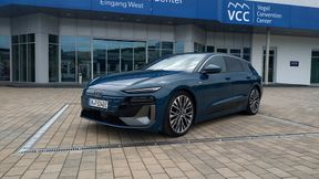 Der Audi A6 E-tron überzeugt … kostet aber auch viel Geld. Unser Testwagen kostet knapp 100.000 Euro. (Bild: Sven Prawitz/Vogel Communications Group)