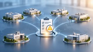 Das FDA-Warnschreiben betrifft sechs Olympus-Werke in drei Ländern. Laut Atlas Compliance wird die frühere CAPA-Vorschrift in den Inspektionsbeobachtungen aller sechs Standorte genannt. (Bild: Redaktion Devicemed; KI-generiertes Symbolbild, kein offizielles Olympus-Motiv)