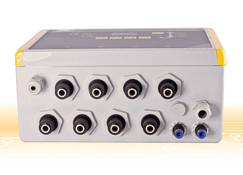 Die HE 5712 ist auch mit integrierten Pilotventilen erhältlich. (Bild: AXXERON HESCH electronics GmbH)