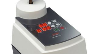 1	 Die Pulverisette 23 verbessert durch die feine Zerkleinerung von Haaren das Drogenscreening. (Bilder: Fritsch) (Archiv: Vogel Business Media)