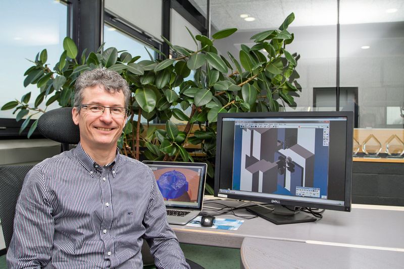 François Steulet, directeur de Productec SA. (Image: Anthony Brown)