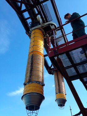 Die Länge und der Durchmesser der Saugdüse bestimmen die erforderliche Vakuumkapazität.  (Bild: TBMA/Van Aalst)