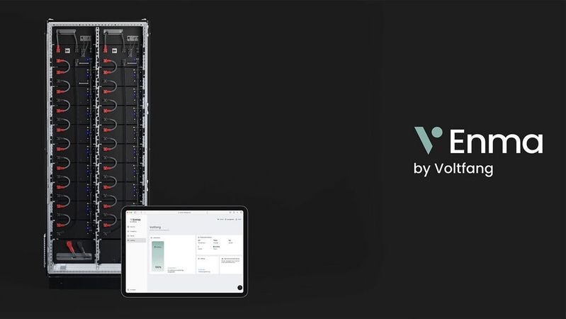 Voltfang bietet in Kombination mit seinen Second-Life-Battteriesystemen eine App, mit der sich das der Energie-Einsatz optimieren lässt. (Bild:  Voltfang)