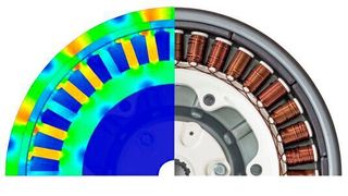 Simulation von Elektrischen Antrieben ist das Thema des ersten Events Ende April.  (Cadfem)