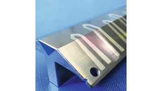 Siegelwerkzeug mit Dünnschichttemperatursensoren ermöglicht eine Inline-Qualitätssicherung beim Wärmekontaktfügen. (Fraunhofer IWM)