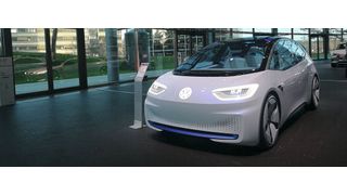 Im Jahr 2026 will Volkswagen die letzten Modelle auf einer Plattform nur für Verbrennungsmotoren anbieten – bis 2050 sollen alle Modelle des Konzerns CO2-neutral sein. (Svenja Gelowicz/Automobil Industrie)