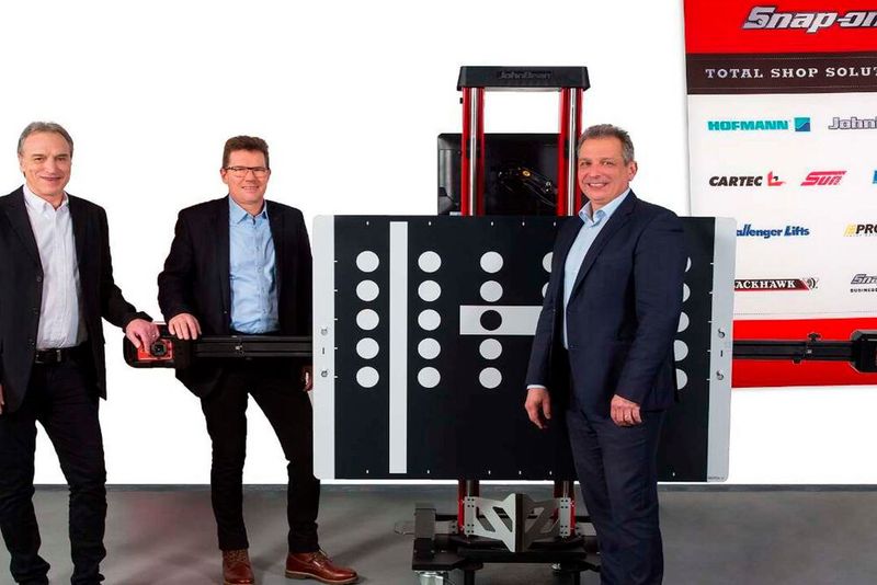 Das neues Managementteam bei Snap-on Equipment: (v. l.) Gerhard Kolm, Atle Kjelsrud und Joachim Schneeweiß.