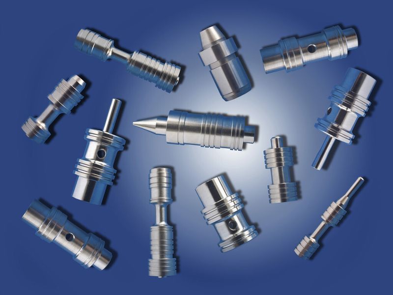 Beispiele für chemisch vernickelte Aluminium-Steuerkolben. (Bild: AHC Oberflächentechnik)