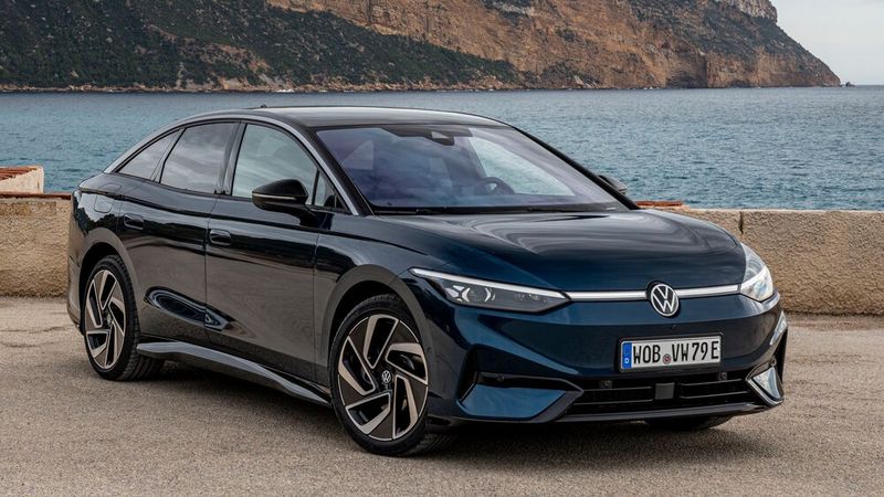 Ist zurück in der Gruppe der Segmentsieger: der VW ID.7 als meistverkauftes Modell der oberen Mittelklasse.(Bild:  VW)