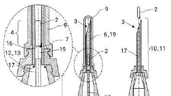 Injektor für ein Implantat(Bild:  Imstec/DPMA)