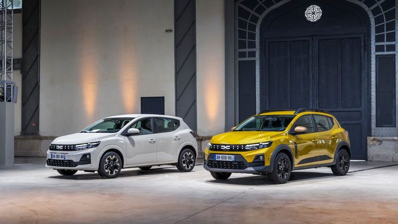 Dacia hat den Sandero und desssen Variante Stepway geliftet.(Bild:  Dacia)