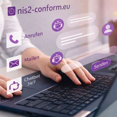 Für die Umsetzung der NIS2-Richtlinie brauchen Unternehmen ein klares Bild ihrer Sicherheitsorganisation. Ein Selbst-Audit kann dabei helfen. (Bild: nis2-conform.eu)