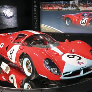 Das zweitteuerste in 2023 verkaufte Auto war ebenfalls ein Ferrari. Mit dem 412P aus dem Jahr 1967 erzielte Bonhams im August im Golfresort Quail Lodge 30,3 Millionen Dollar.(Bild:  Classic Analytics)