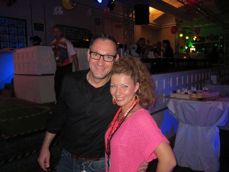 Andreas Hanz, Hanz Computersysteme  und Monika Fietzek, OKI. (Vogel IT-Medien)