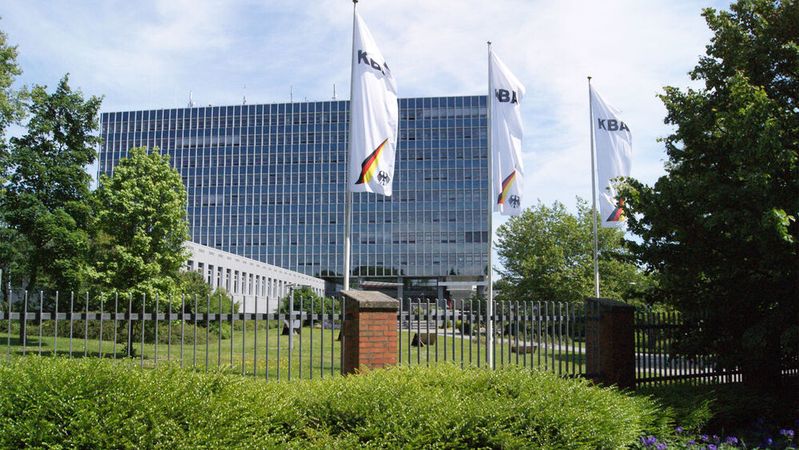 Das KBA in Flensburg. (Bild:  KBA)